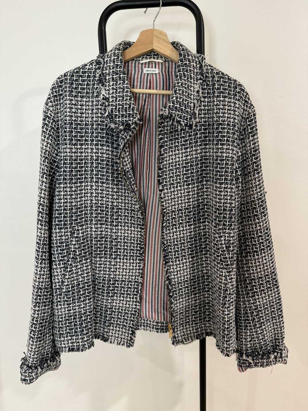 Thom Browne Tweed Shirt Jacket size 3 - image 1