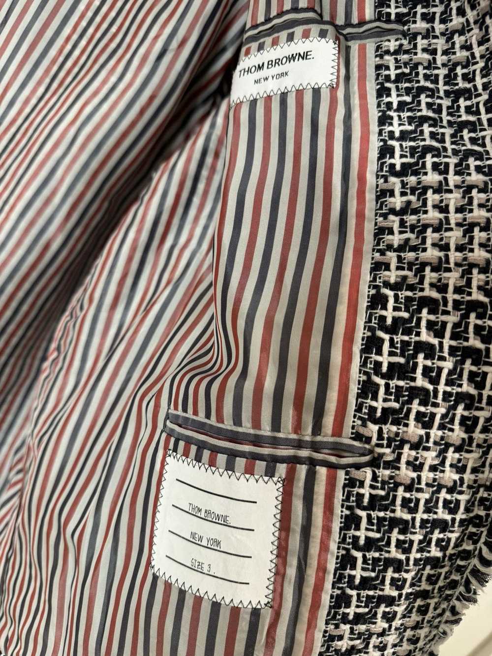 Thom Browne Tweed Shirt Jacket size 3 - image 4