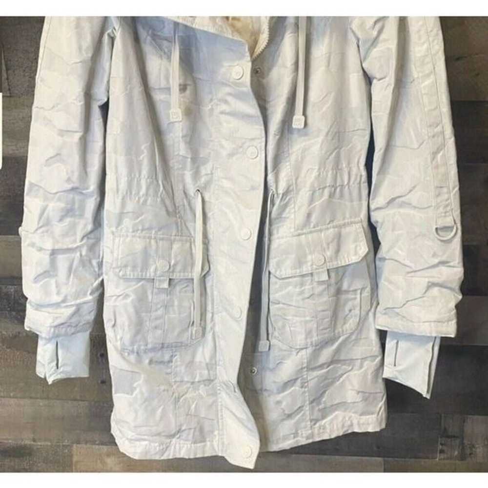 Blanc Noir Camo Anorak Jacket New Gray Camo Size … - image 7