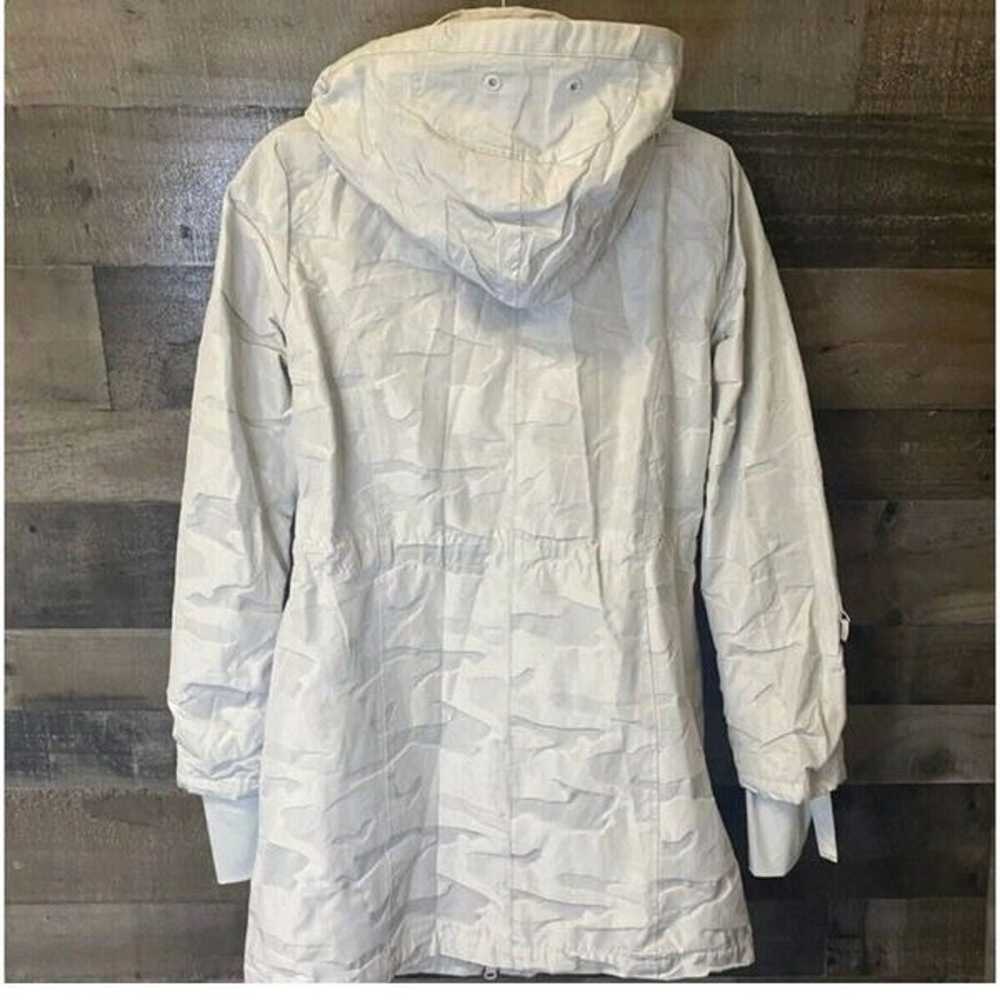 Blanc Noir Camo Anorak Jacket New Gray Camo Size … - image 8