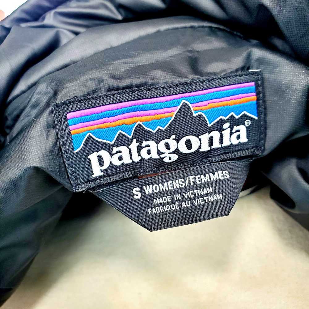 PATAGONIA Vest Womens  Small Nano Puffer Black Ju… - image 4