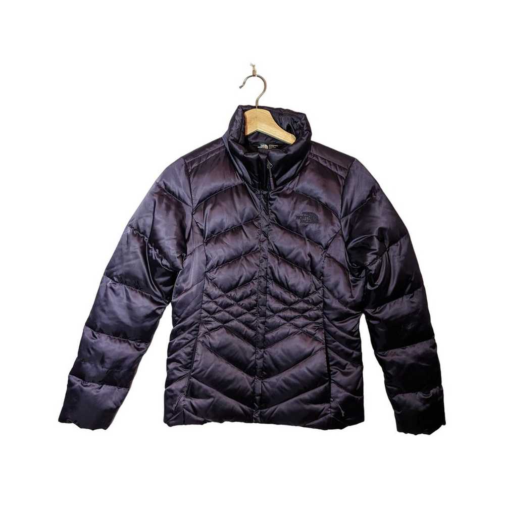The North Face Purple Aconcagua Quilted Satin Puf… - image 1