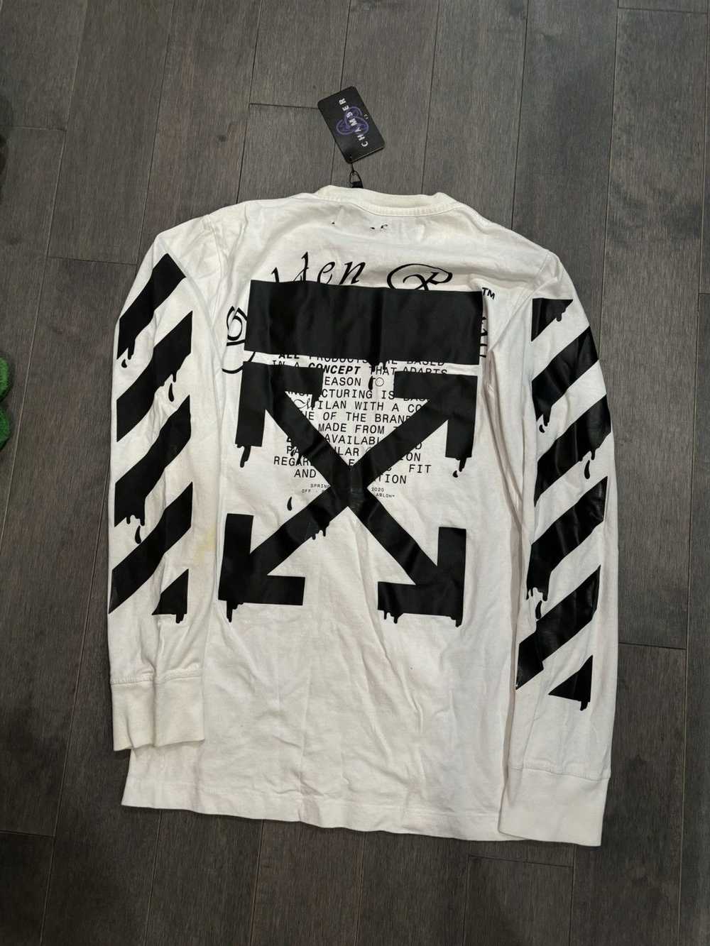 Off-White Off white Long Sleeve T Shirt small - image 1