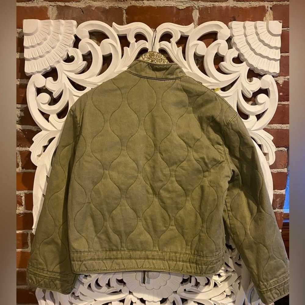 Joie Quilted Bomber Jacket NWOT - image 3