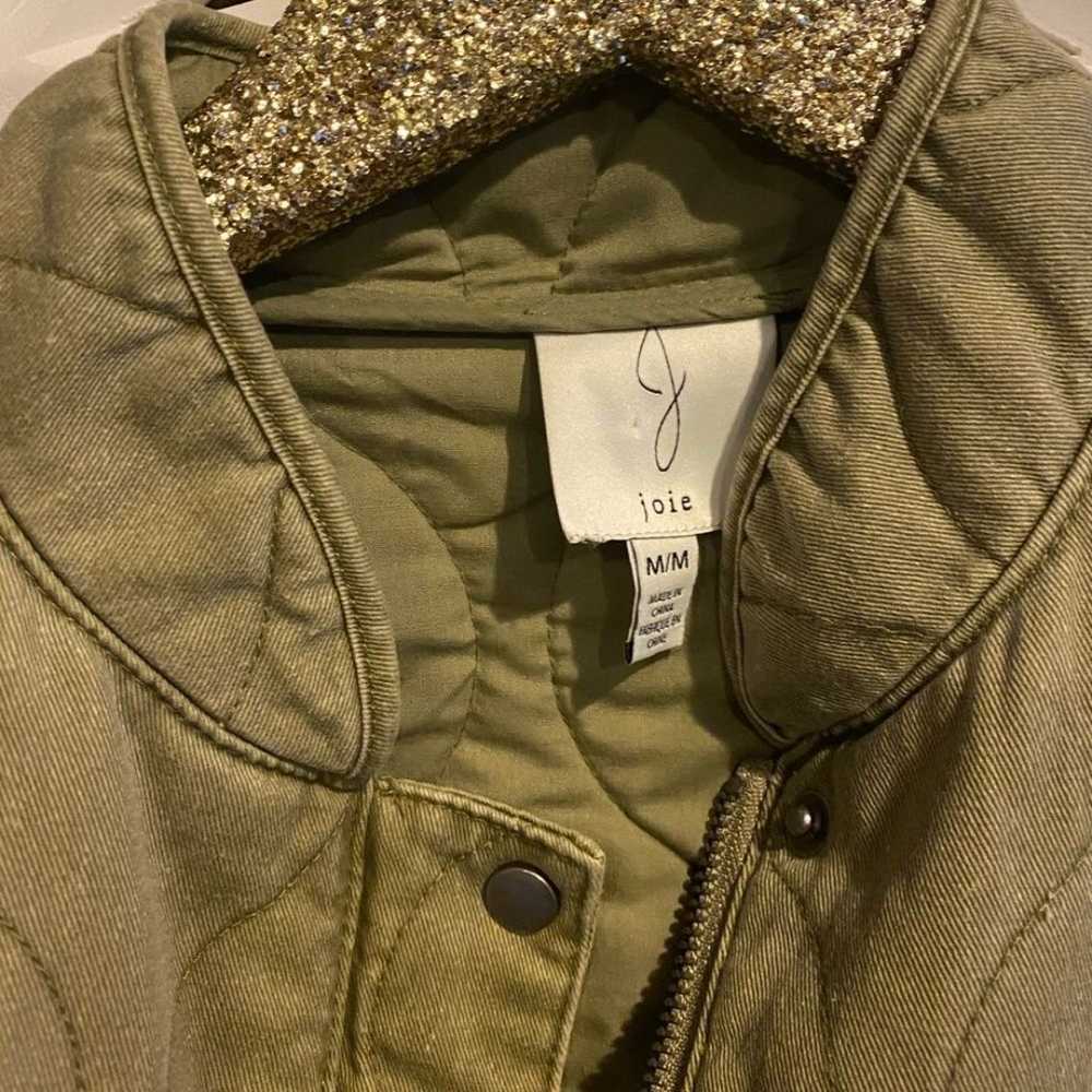 Joie Quilted Bomber Jacket NWOT - image 7