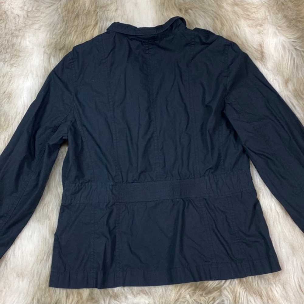 Ann Taylor Black Long Sleeve Utility Jacket, Size… - image 10