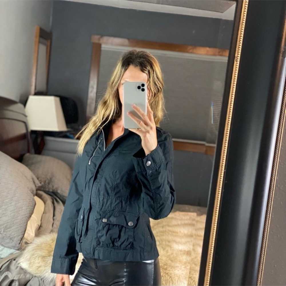 Ann Taylor Black Long Sleeve Utility Jacket, Size… - image 12