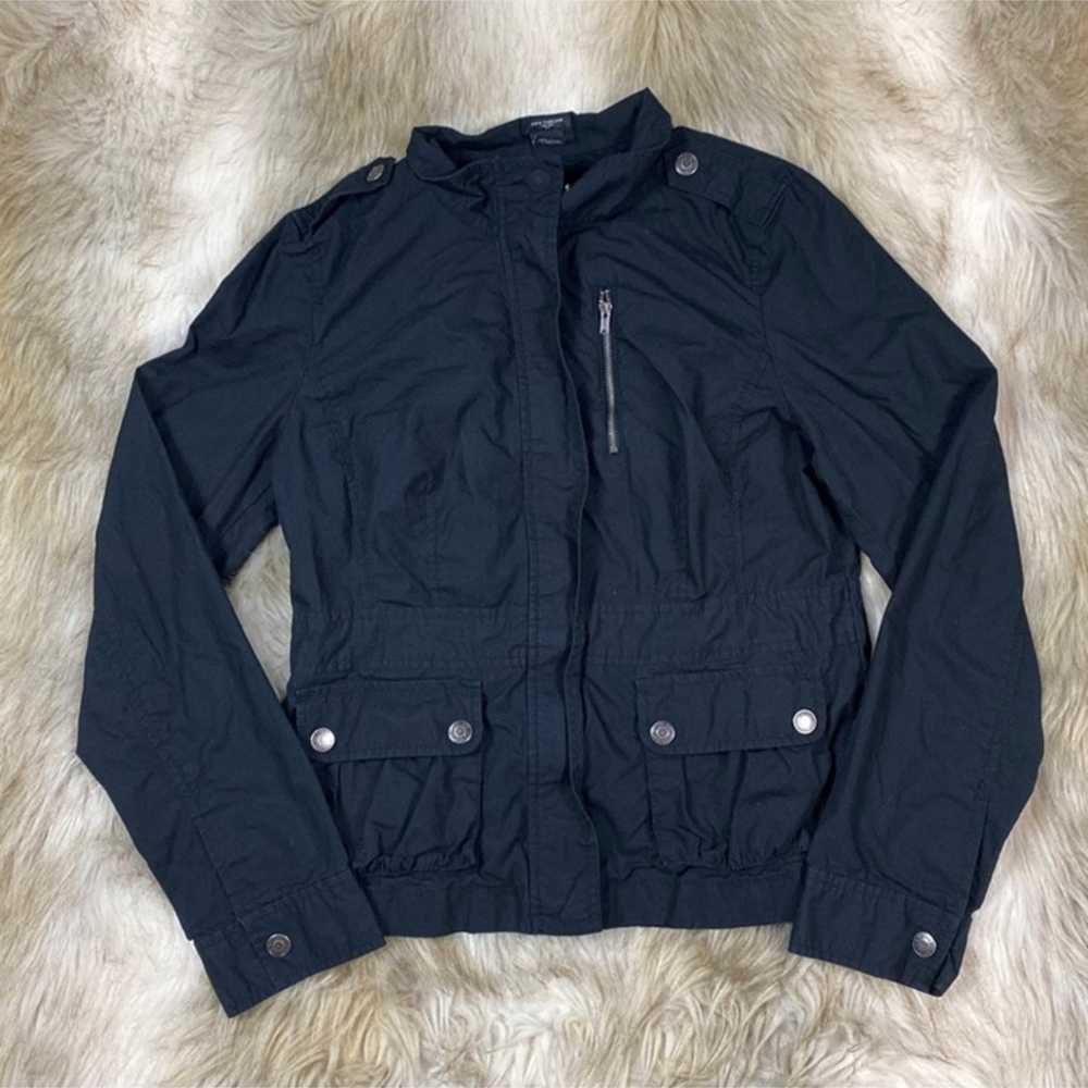 Ann Taylor Black Long Sleeve Utility Jacket, Size… - image 4