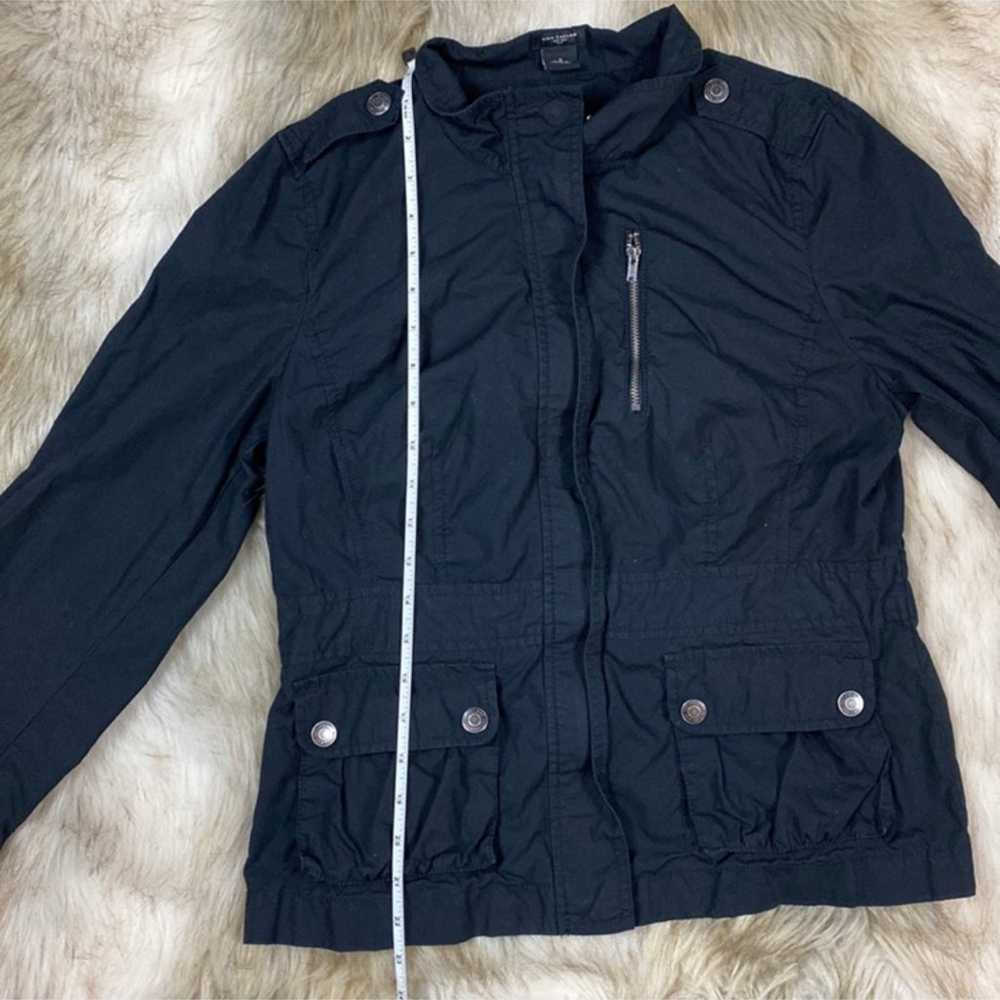 Ann Taylor Black Long Sleeve Utility Jacket, Size… - image 8