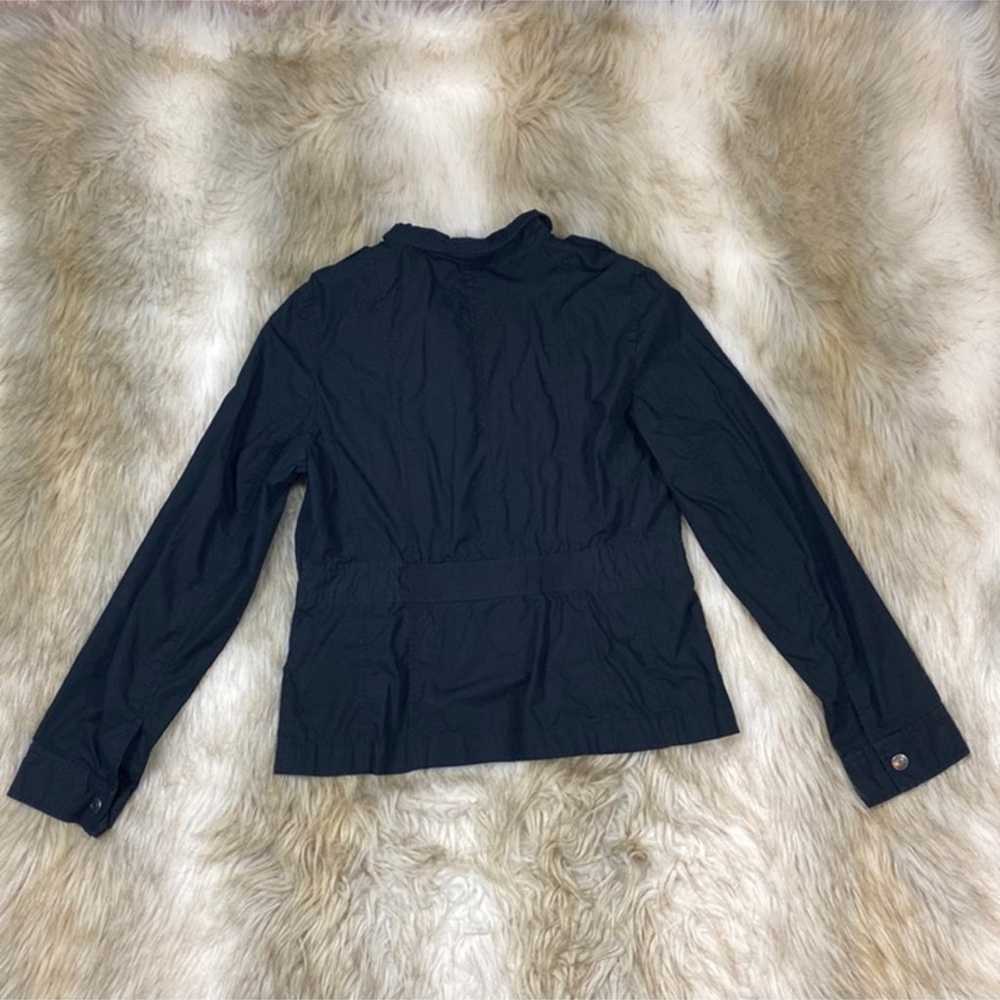 Ann Taylor Black Long Sleeve Utility Jacket, Size… - image 9