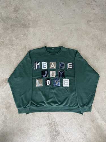 Vintage Peace Joy Love Crewneck