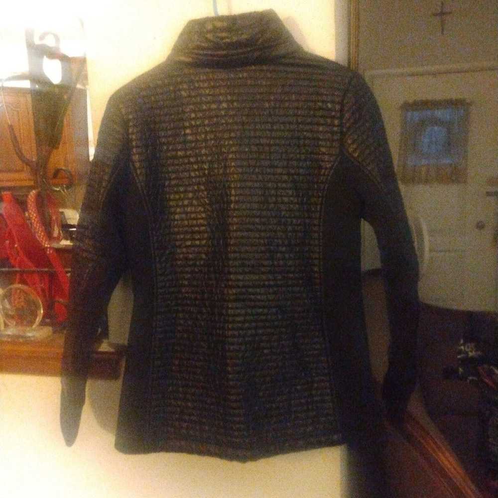 Michael Kors Black Quilted Puffer Jacket Size Med… - image 5