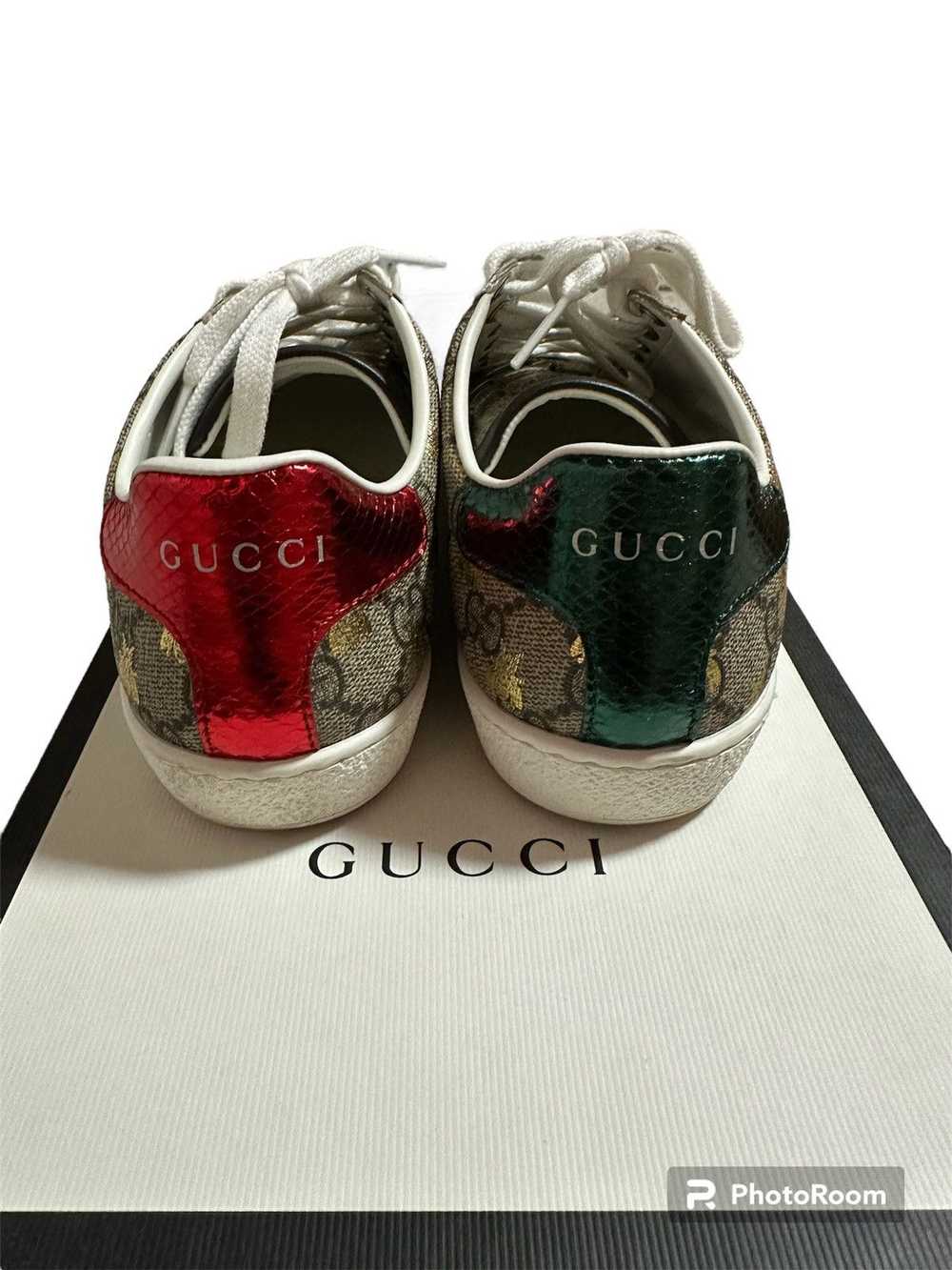Gucci Gucci WOMEN'S ACE GG SUPREME SNEAKER WITH B… - image 4
