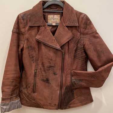 Wilsons Leather NWOT Genuine Leather Moto Jacket