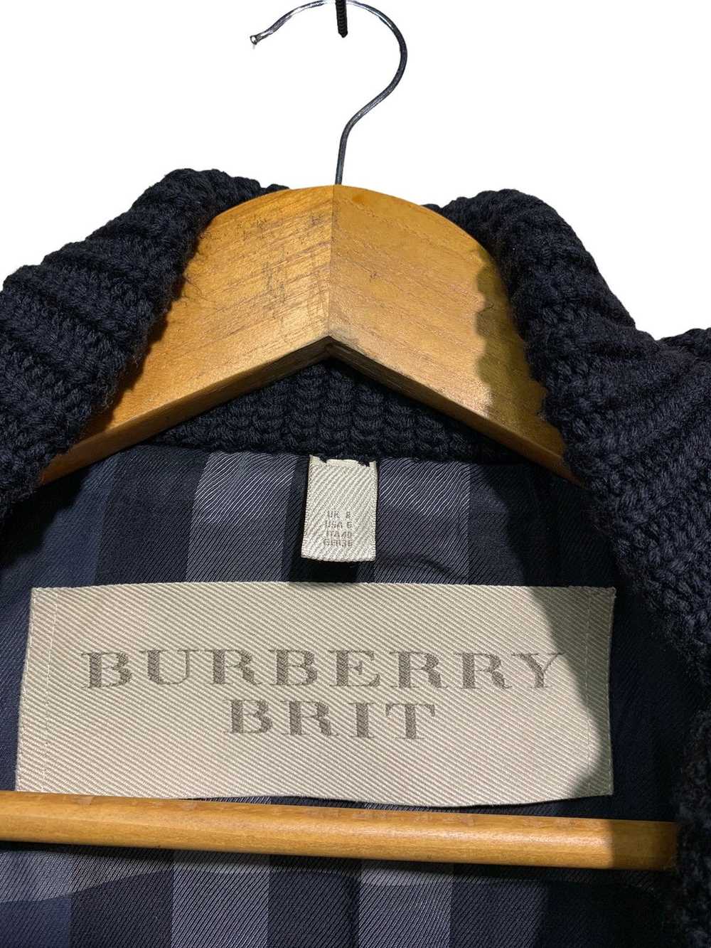 Burberry × Luxury 🔥LUXURY BURBERRY BRIT WOOL WIT… - image 10