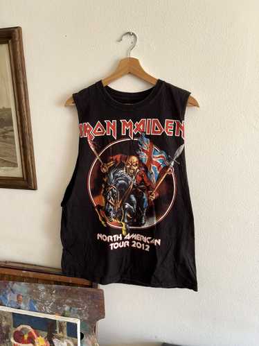 Band Tees × Iron Maiden × Vintage 2012 Maiden Engl