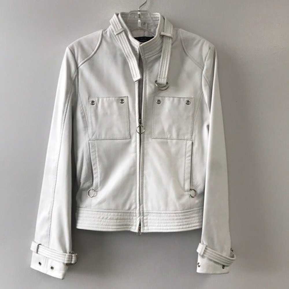 ARDEN B NWOT Luxe Arden B White Leather Jacket - image 1