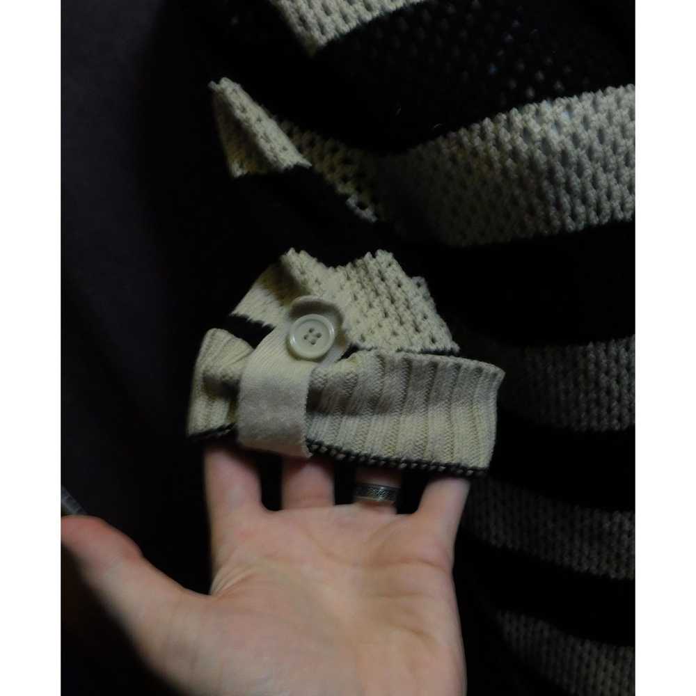 Other Xhilaration Black And White Striped Cardigan - image 3