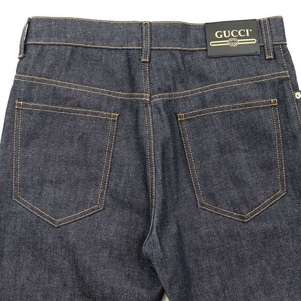 Gucci Gucci Reversible Edge Canvas Jeans - image 4