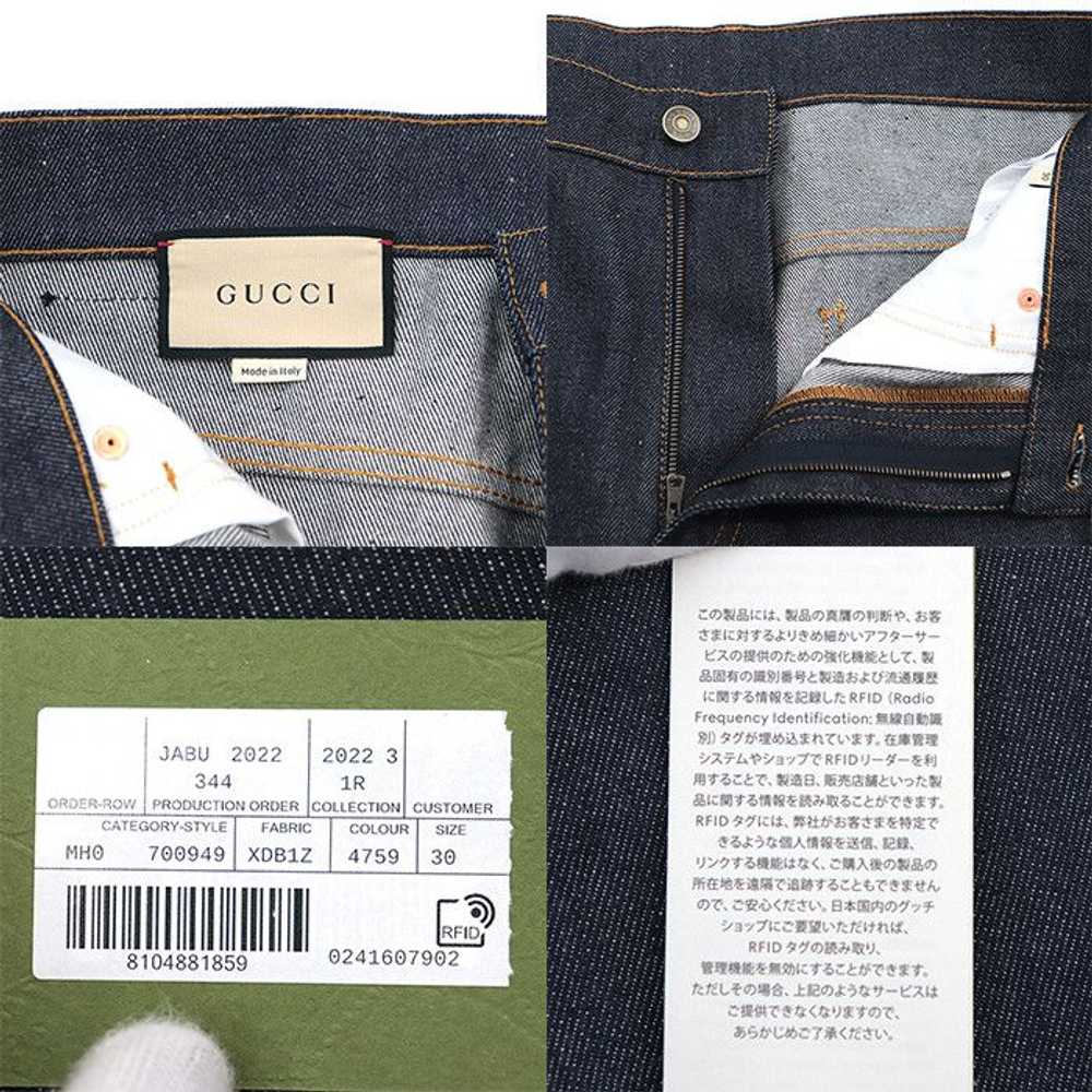 Gucci Gucci Reversible Edge Canvas Jeans - image 8
