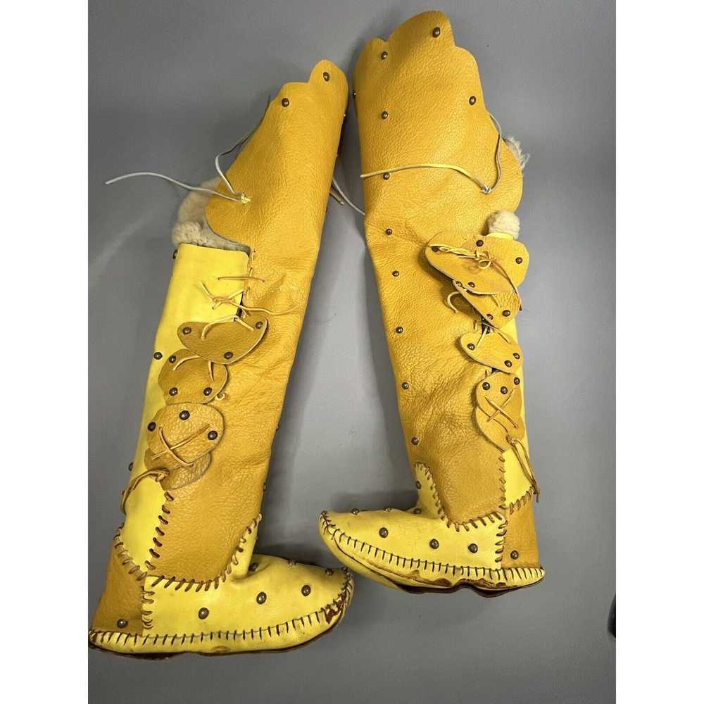 Vintage Vintage Native American Hightop Over the … - image 1