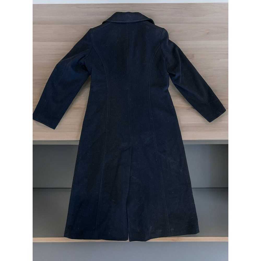 Women’s Anne Klein Wool Cashmere Long Coat Peacoa… - image 6