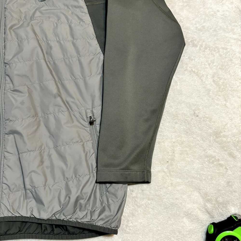 Nike Nike Men's Gray Zip Puffer Jacket Sz XXL - image 4