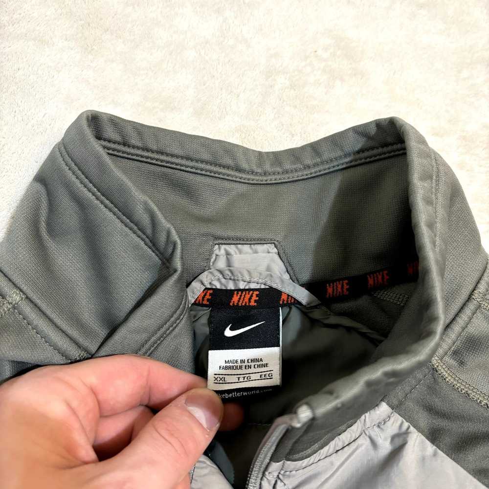 Nike Nike Men's Gray Zip Puffer Jacket Sz XXL - image 6