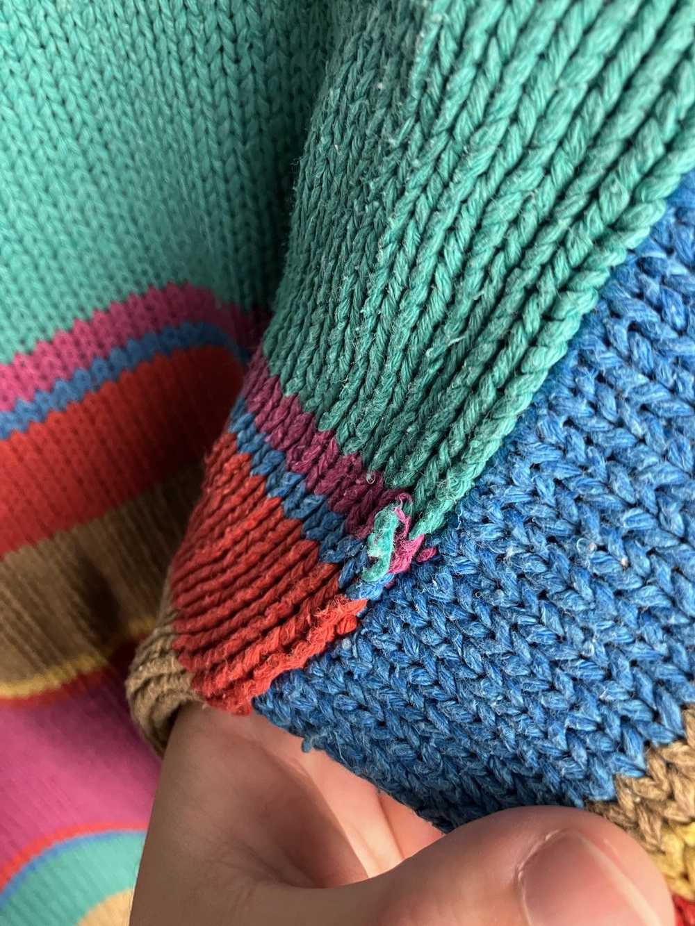 Coloured Cable Knit Sweater × Ralph Lauren × Vint… - image 5