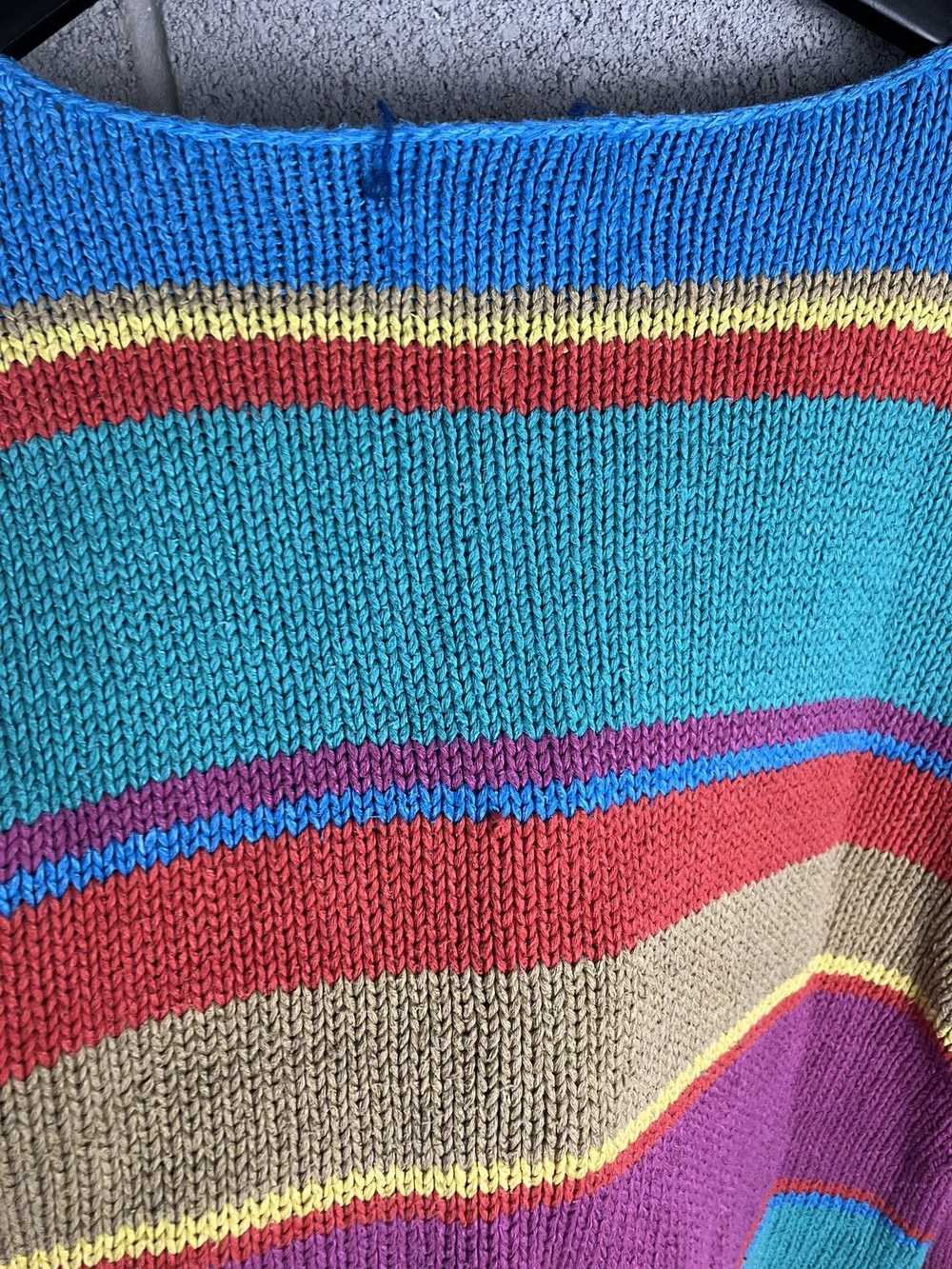 Coloured Cable Knit Sweater × Ralph Lauren × Vint… - image 9