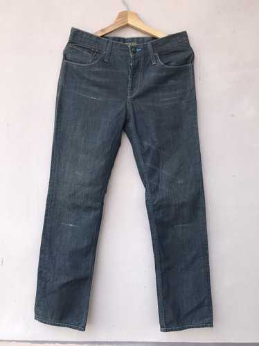 EVIS GENES エヴィスジーンズ サスペンダー EVISU GENES OSAKA Draping Spiral Selvedge Denim