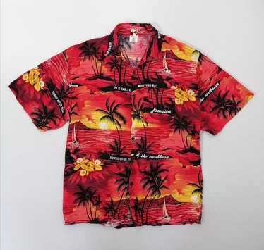 Hanes × Hawaiian Shirt × Vintage Hanes Hawaiian S… - image 1