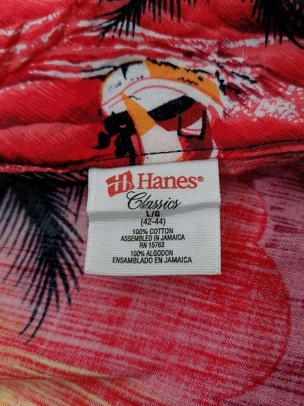 Hanes × Hawaiian Shirt × Vintage Hanes Hawaiian S… - image 4