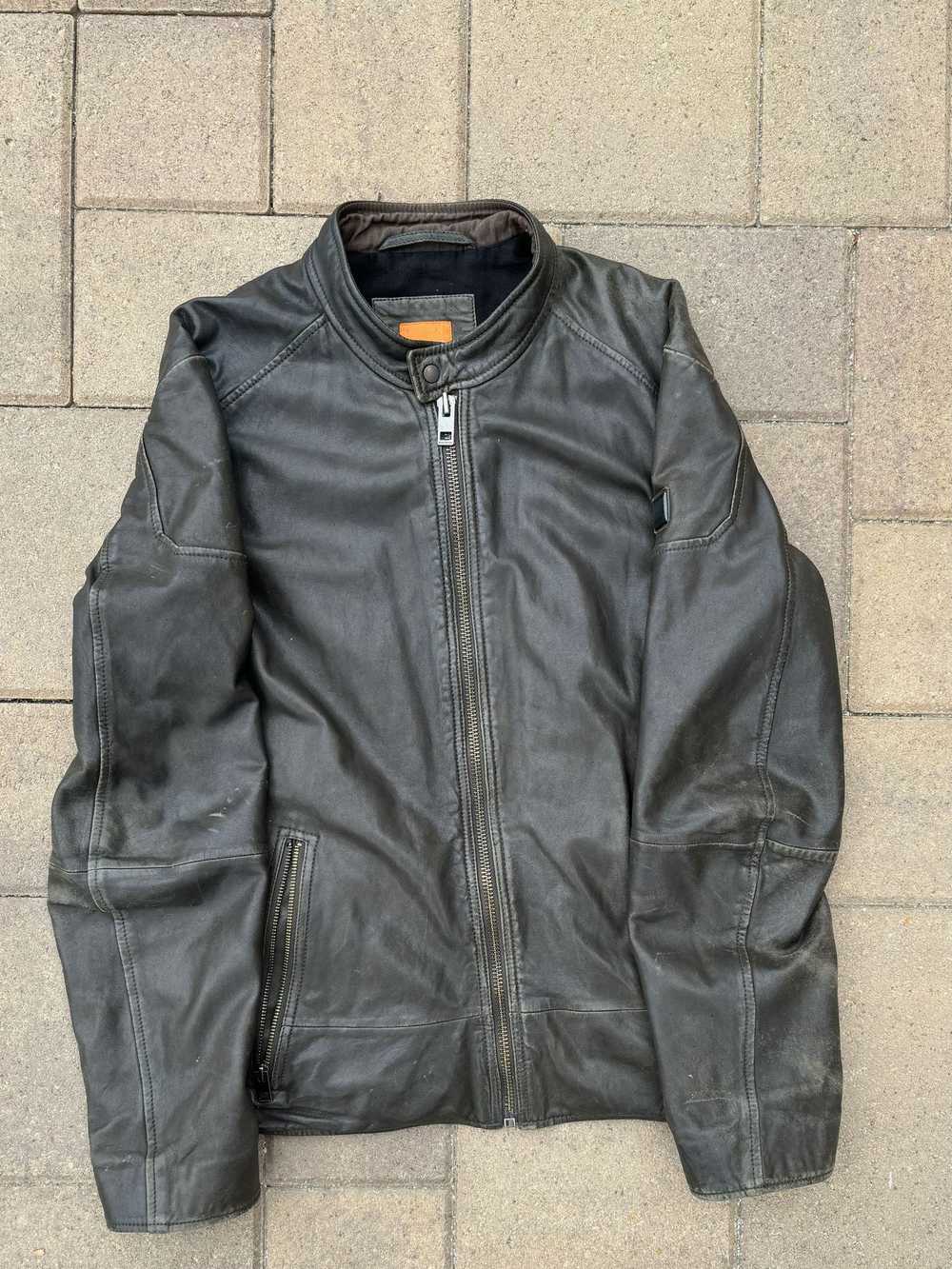 Hugo Boss Hugo Boss Leather Jacket - image 1