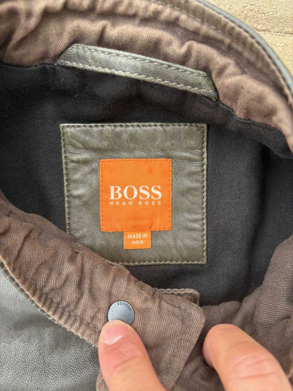 Hugo Boss Hugo Boss Leather Jacket - image 3