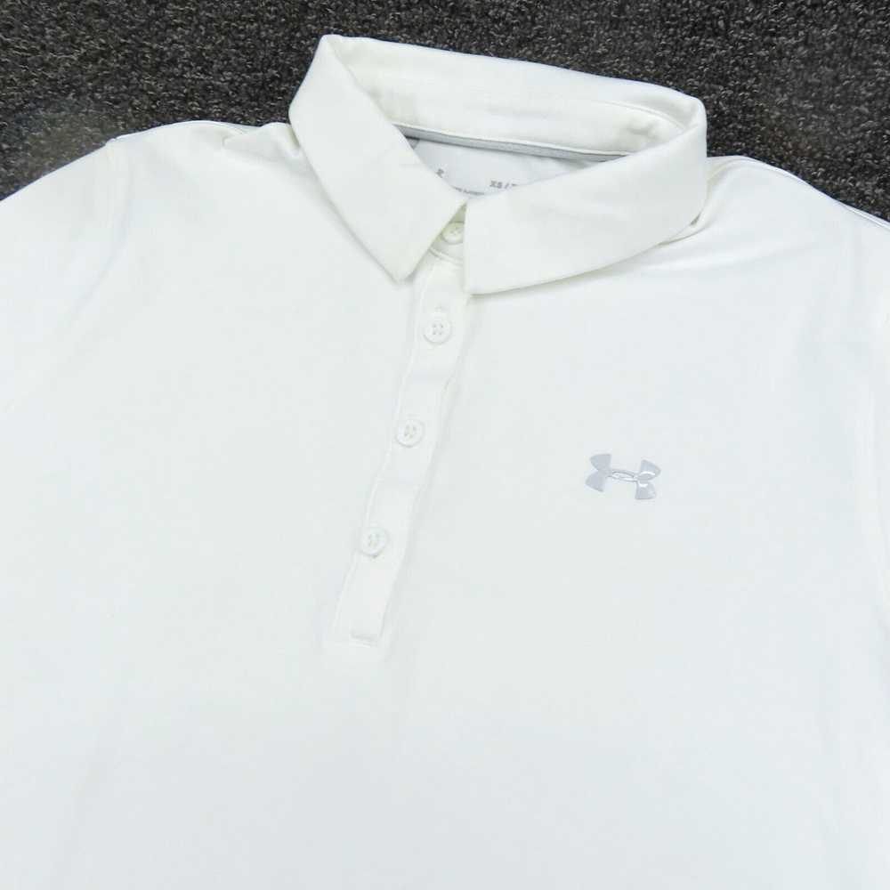 Under Armour Under Armour Polo Shirt Womens XS Wh… - image 2