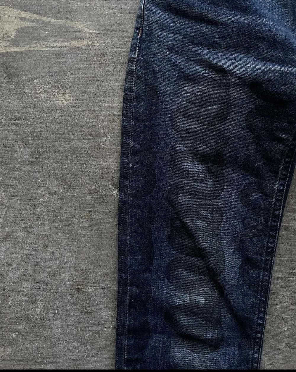 Hysteric Glamour hysteric glamour snake denim - image 2