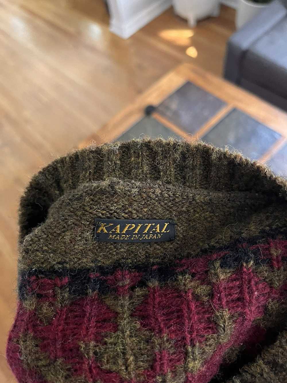 Kapital Kapital Virgin Mary sweater - image 3