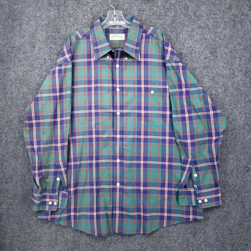 Orvis Vintage Orvis Button Down Shirt Men 2XL XXL… - image 1