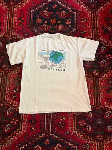 Made In Usa × Other × Vintage 90’s RECYCLE EARTH T