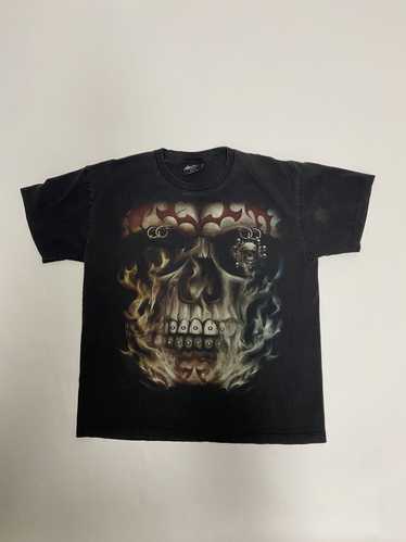 Vintage Vintage rock chang skull Tshirt