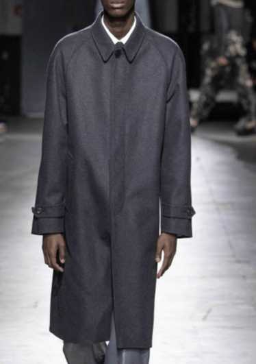 Dries Van Noten AW 2019 Charcoal Grey Overcoat