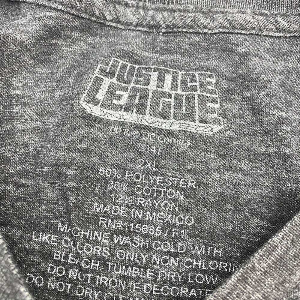 Vintage Justice League T-Shirt Mens 2XL XXL Gray … - image 3