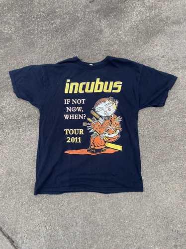 Streetwear × Vintage 2011 Incubus Tour T-Shirt