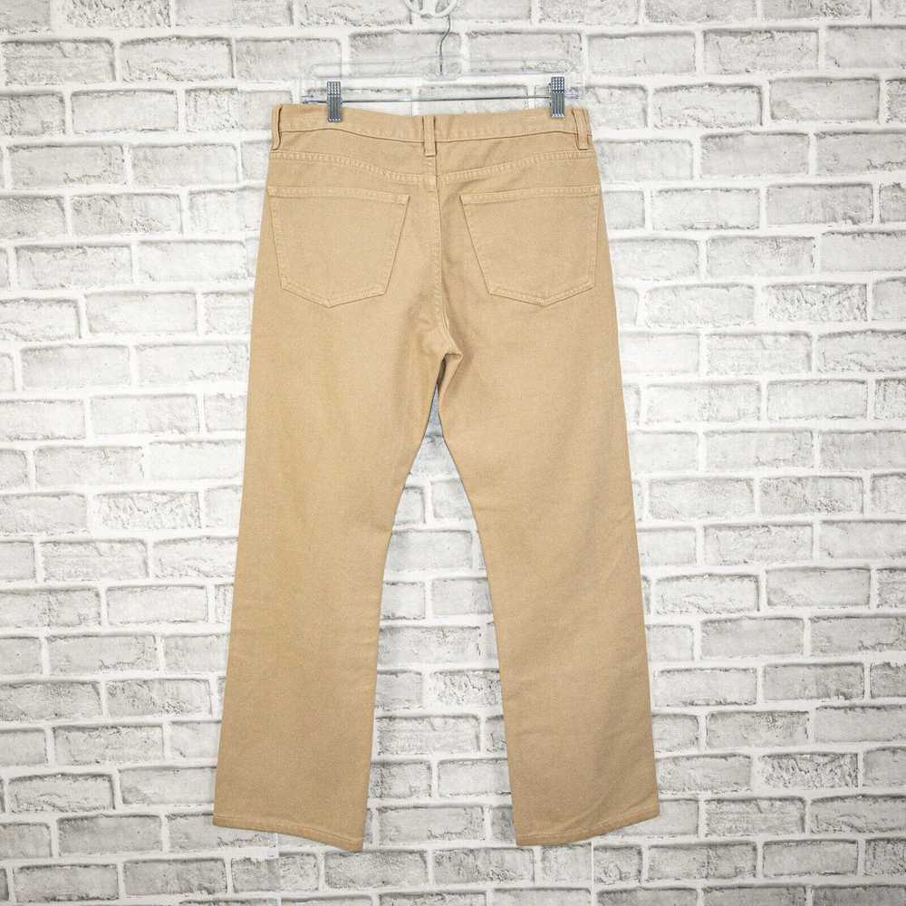 Miu Miu MIU MIU Denim Straight Leg Jeans in Khaki… - image 3