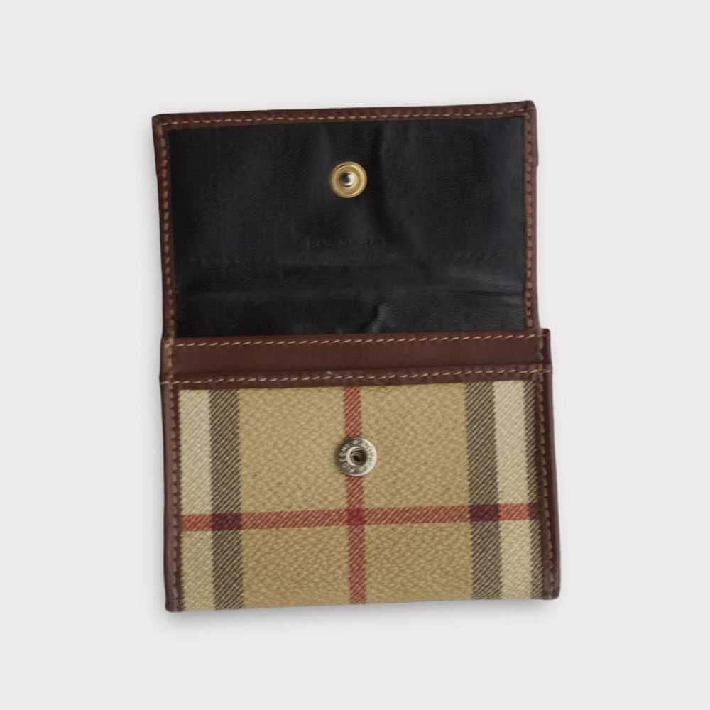 Burberry Burberry 2000s Brown Plaid Wallet - image 2