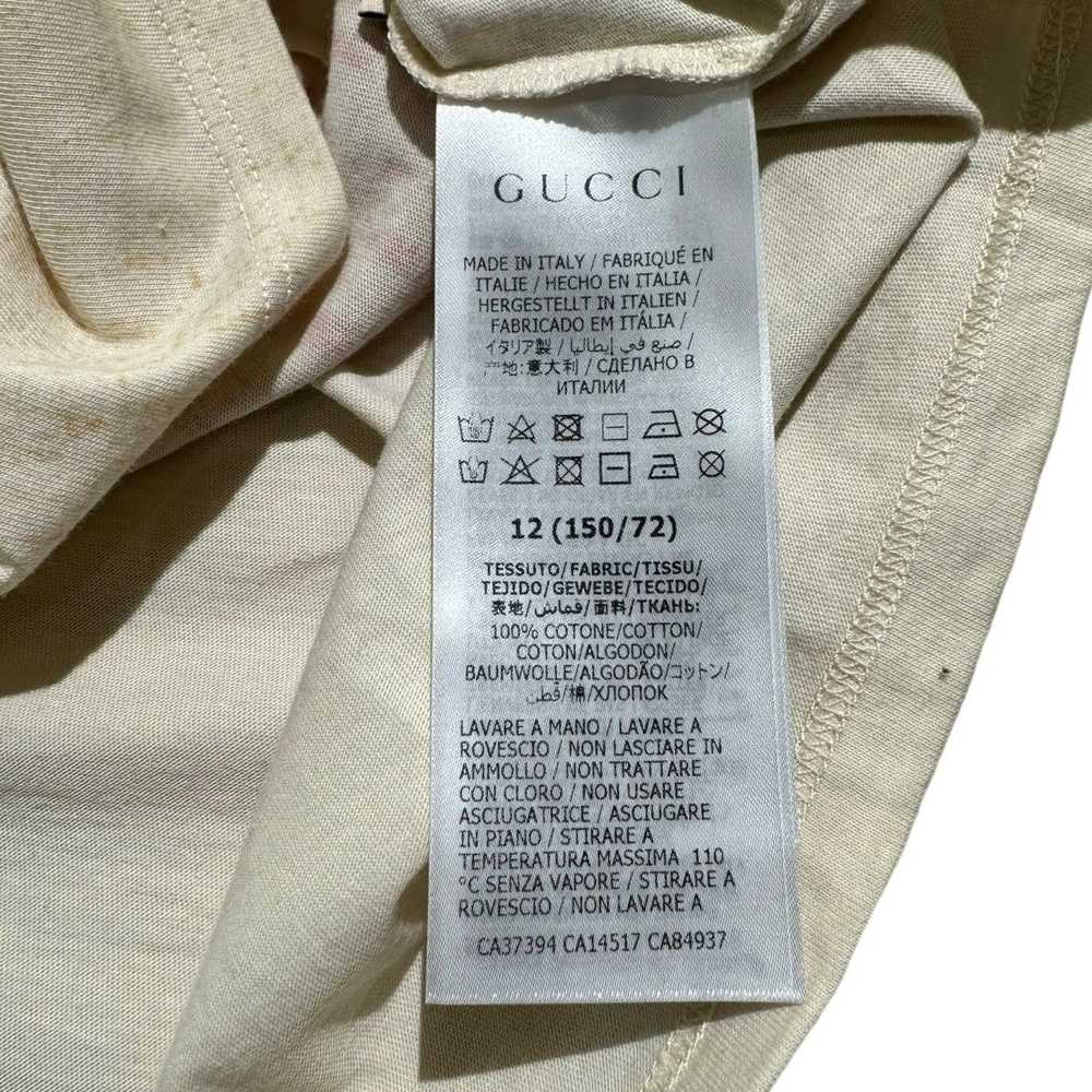 Gucci Vintage style “fine leather goods” tee - image 3
