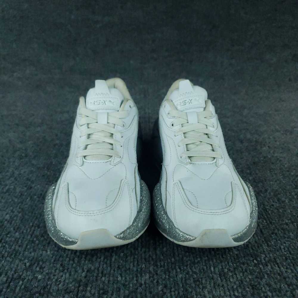 Puma Puma RS X3 Glitz Shoes Womens 8.5 White Silv… - image 2