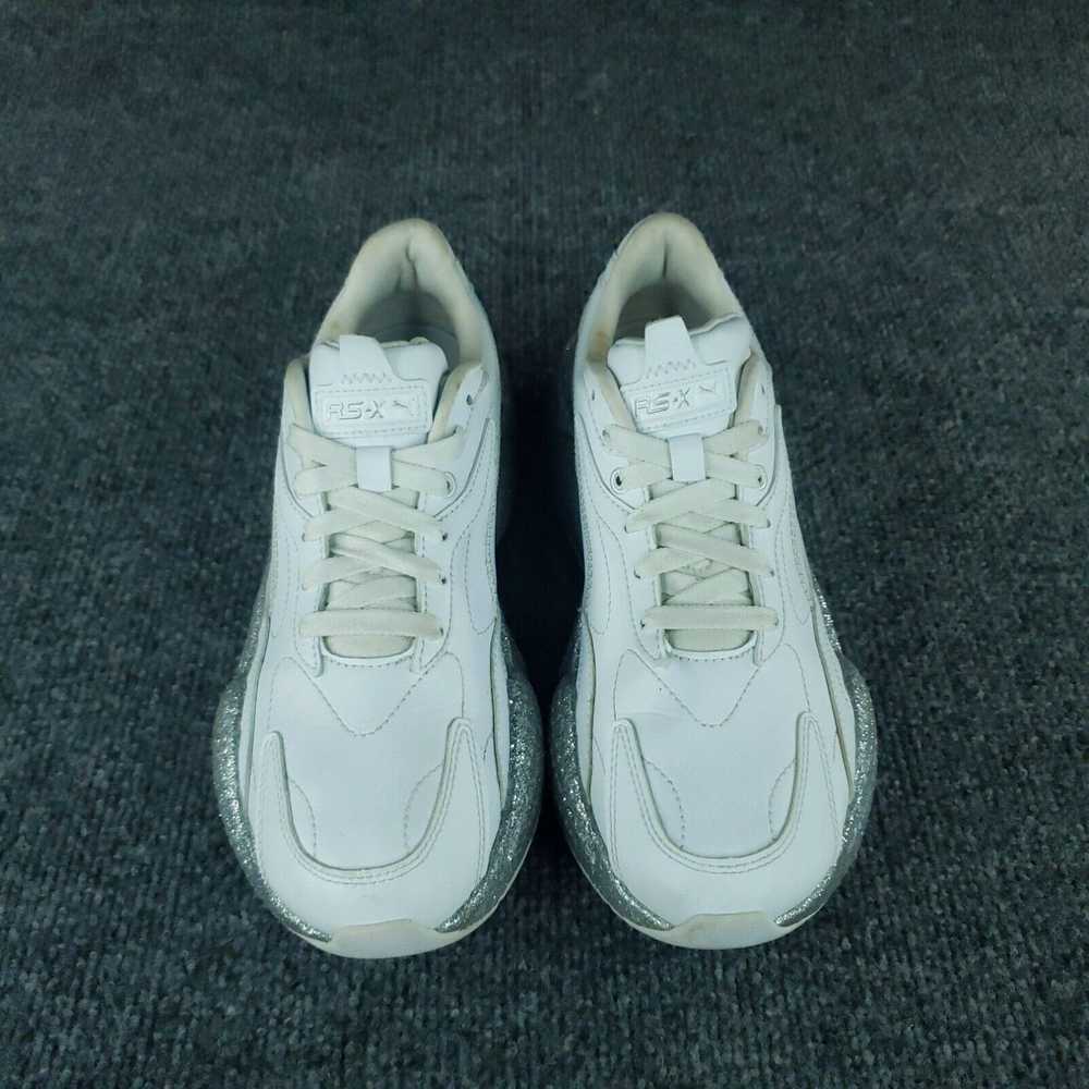 Puma Puma RS X3 Glitz Shoes Womens 8.5 White Silv… - image 3