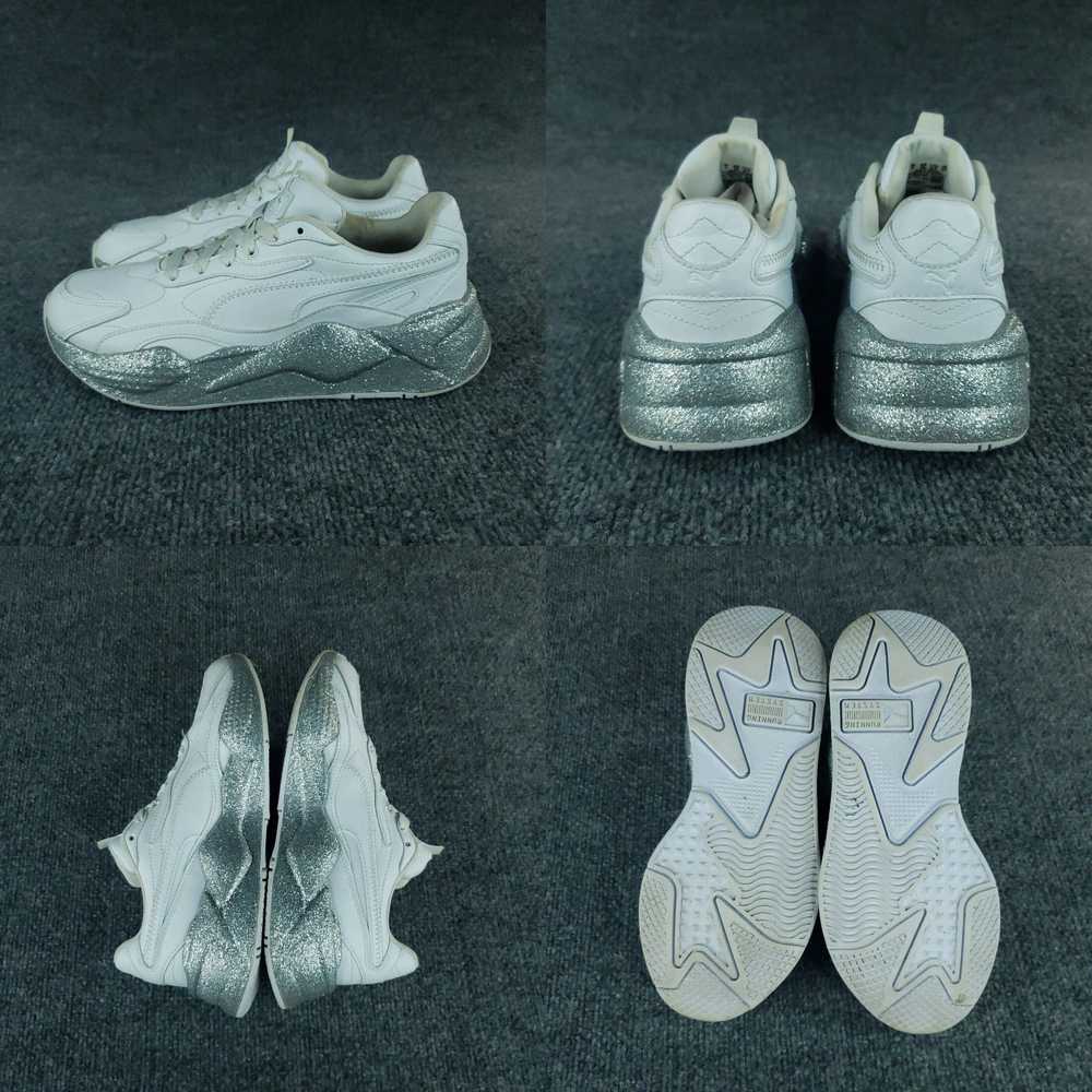 Puma Puma RS X3 Glitz Shoes Womens 8.5 White Silv… - image 4